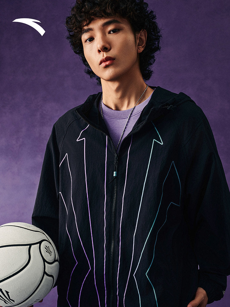 ANTA カイリーアービング グラデーション シールド フーデッドジャケット | ANTA Kyrie Irving Gradient Shield Hooded Jacket