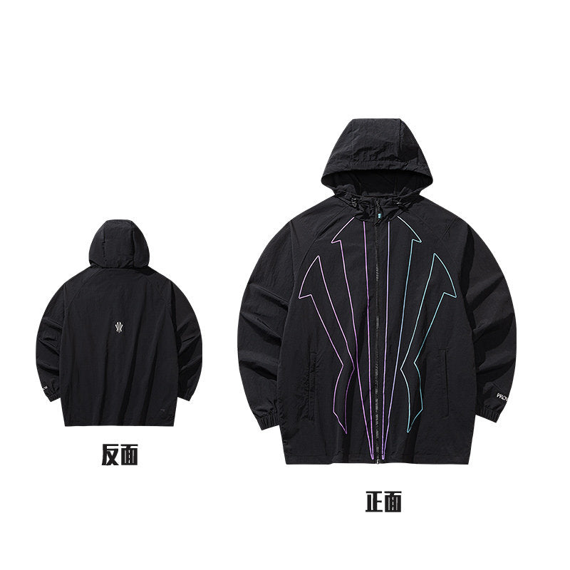 ANTA カイリーアービング グラデーション シールド フーデッドジャケット | ANTA Kyrie Irving Gradient Shield Hooded Jacket