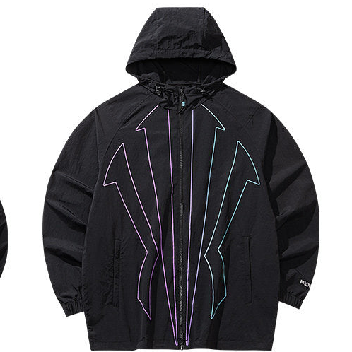 ANTA カイリーアービング グラデーション シールド フーデッドジャケット | ANTA Kyrie Irving Gradient Shield Hooded Jacket