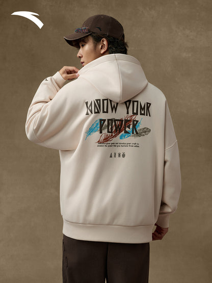 ANTA カイリーアービング 裏起毛 ニット ジャケット | ANTA Kyrie Irving Fleece-Lined Knit Jacket