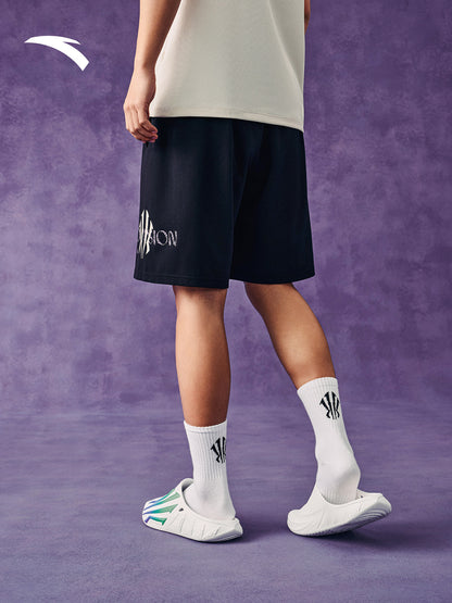 ANTA カイリーアービング アメリカンヴィンテージ ニット五分丈パンツ | ANTA Kyrie Irving American Vintage Knit Five-Point Pants