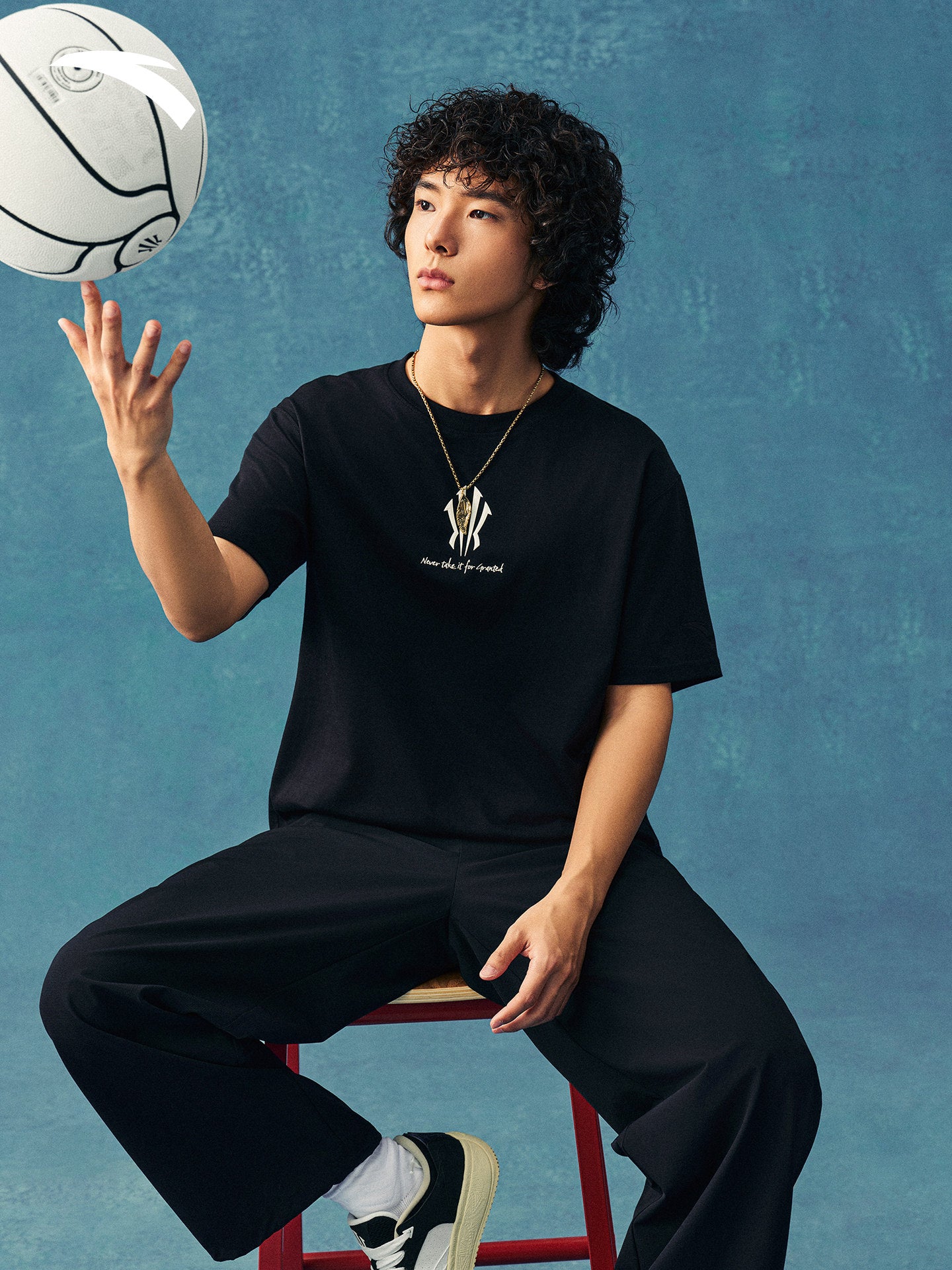 ANTA カイリーアービング アイスシルク スポーツ半袖Tシャツ | ANTA Kyrie Irving Ice Silk Sports Short-Sleeve T-Shirt