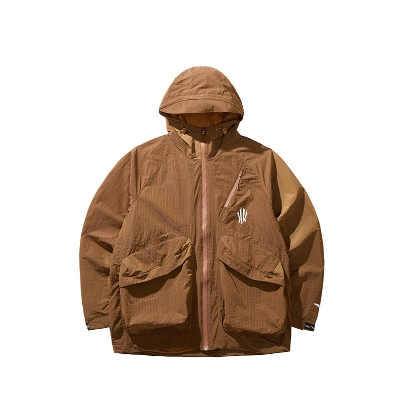 ANTA Kylie Irving Woven Hooded Jacket Loose