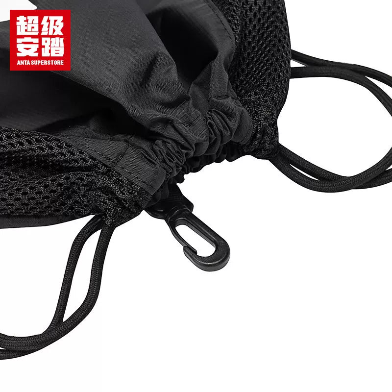 Super Anta Kaili Irving Multifunctional Drawstring Bag Water-Repellent Sports Backpack 192621141U