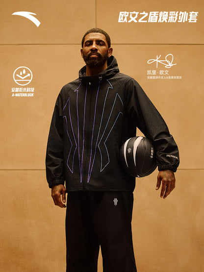 ANTA カイリーアービング グラデーション シールド フーデッドジャケット | ANTA Kyrie Irving Gradient Shield Hooded Jacket