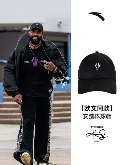 [本人着用] ANTA カイリーアービング ロゴ ユニセックス ベースボールキャップ | ANTA Kyrie Irving Logo Unisex Baseball Cap