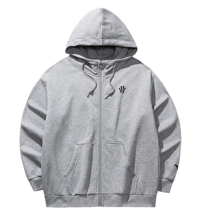 ANTA カイリーアービング 裏起毛 フーデッド カーディガン | ANTA Kyrie Irving Fleece-Lined Hooded Cardigan