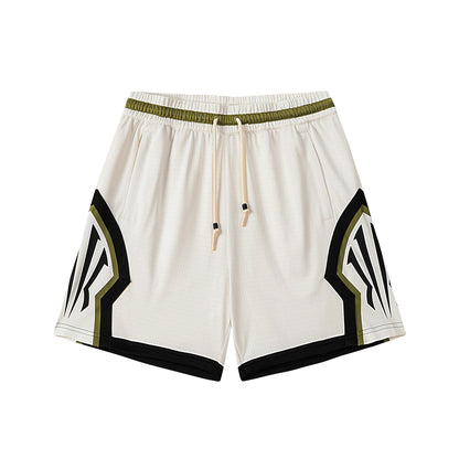 ANTA カイリーアービング アメリカンストリート 撞色 カジュアル ショートパンツ | ANTA Kyrie Irving American Street Contrasting Casual Shorts