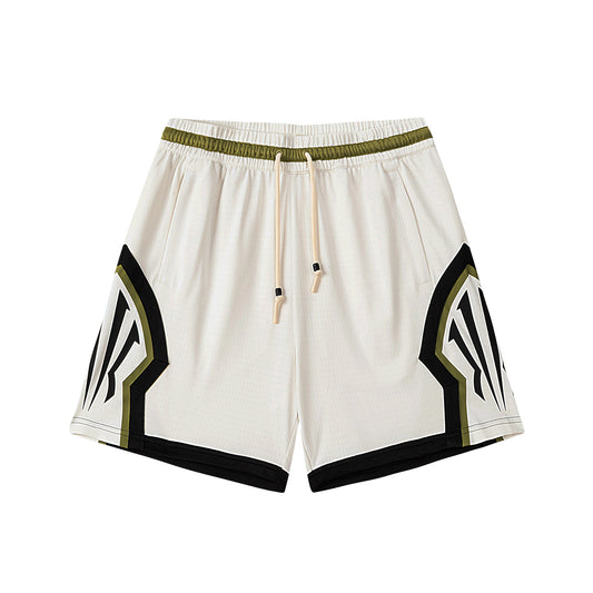 ANTA カイリーアービング アメリカンストリート 撞色 カジュアル ショートパンツ | ANTA Kyrie Irving American Street Contrasting Casual Shorts