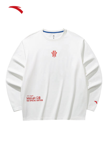 ANTA カイリーアービング トランプグラフィック 長袖Tシャツ | ANTA Kyrie Irving Playing Card Long Sleeve T-Shirt
