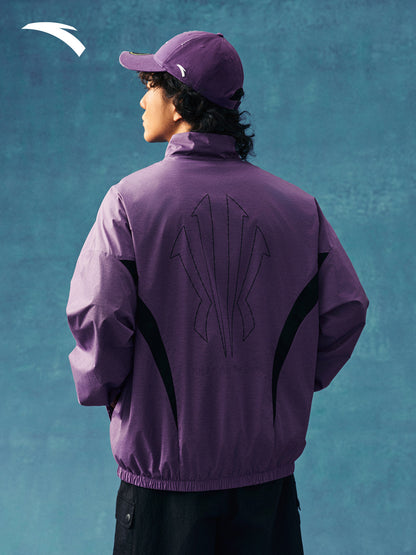 ANTA カイリーアービング ヴィンテージ ウーブン スポーツジャケット | ANTA Kyrie Irving Vintage Woven Sports Jacket