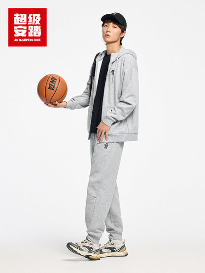 ANTA カイリーアービング 裏起毛 フーデッド カーディガン | ANTA Kyrie Irving Fleece-Lined Hooded Cardigan