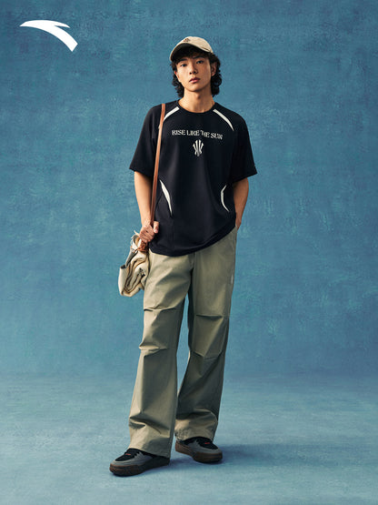 ANTA カイリーアービング カラーブロック 半袖Tシャツ | ANTA Kyrie Irving Color-Block Short-Sleeve T-Shirt