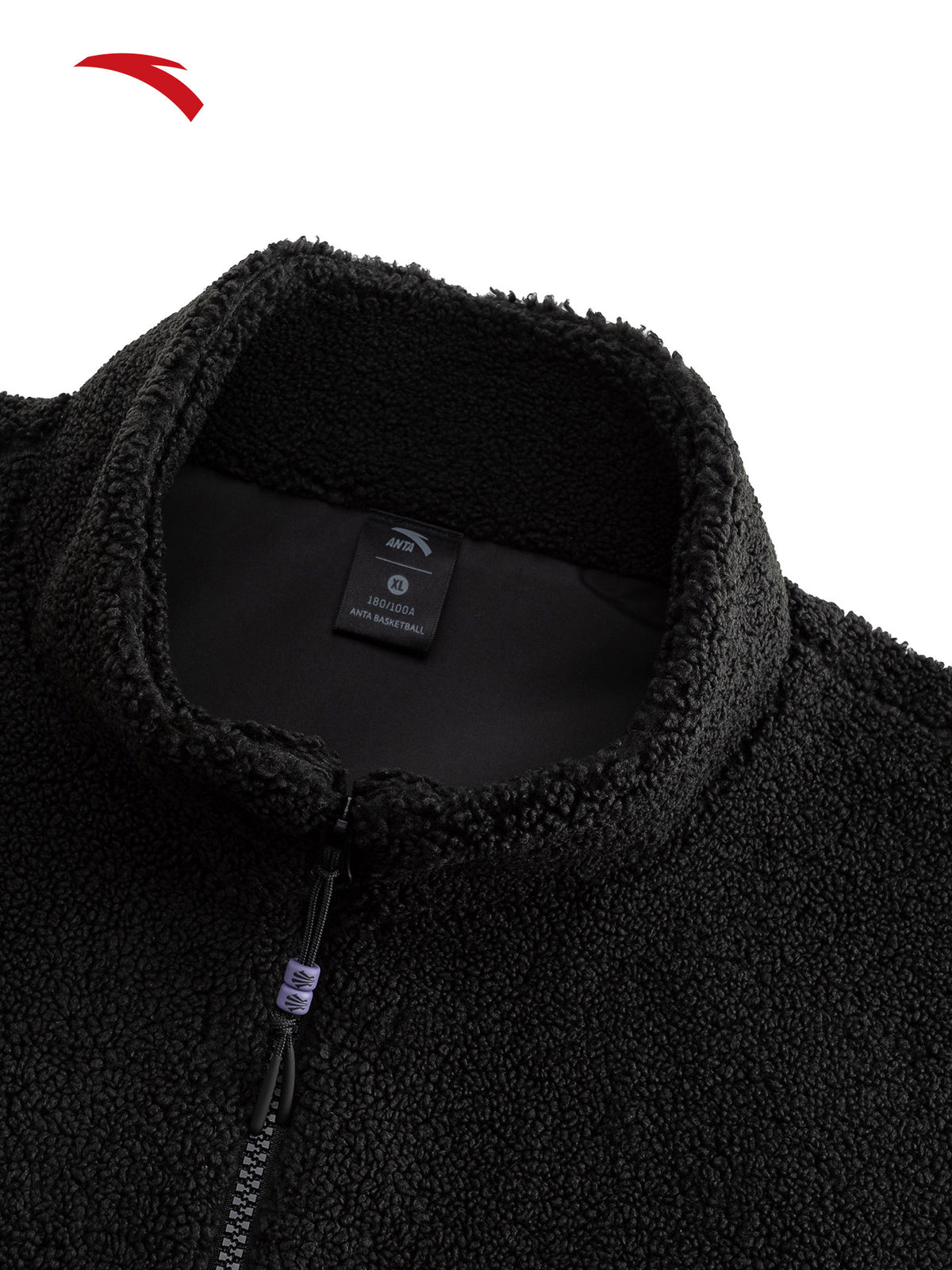 ANTA カイリーアービング スタンドカラーフリースジャケット | ANTA Kyrie Irving Stand Collar Fleece Jacket