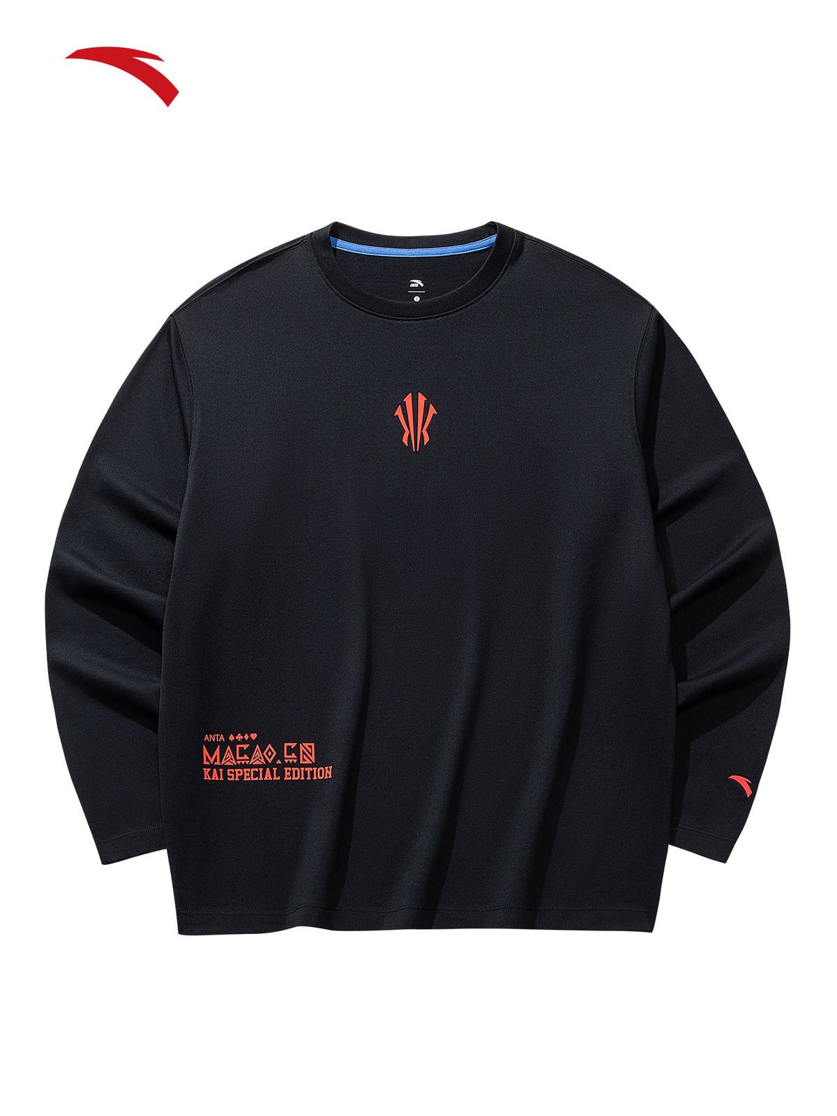 ANTA カイリーアービング トランプグラフィック 長袖Tシャツ | ANTA Kyrie Irving Playing Card Long Sleeve T-Shirt