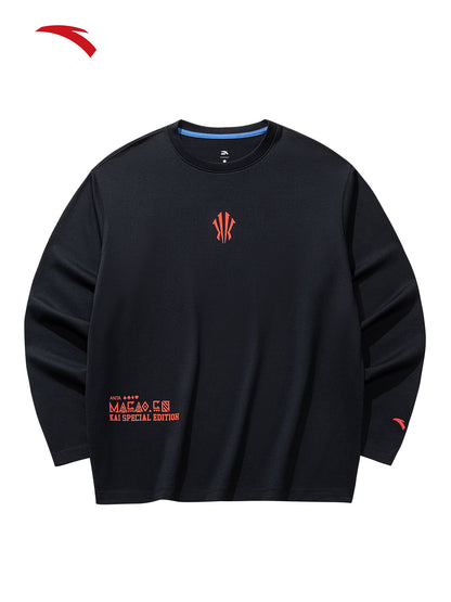 ANTA カイリーアービング トランプグラフィック 長袖Tシャツ | ANTA Kyrie Irving Playing Card Long Sleeve T-Shirt