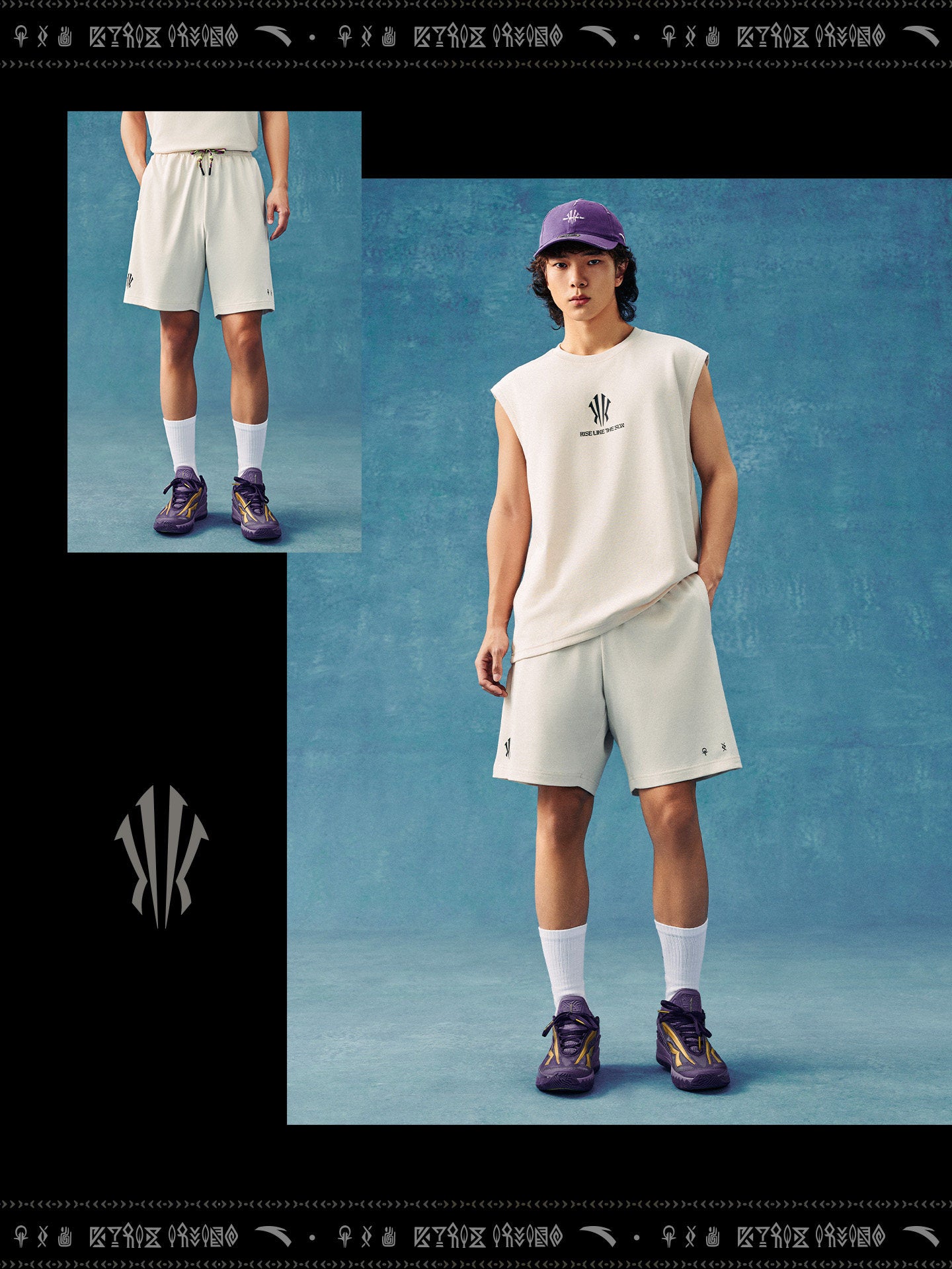 ANTA カイリーアービング ハーフパンツ | ANTA Kyrie Irving Five-Point Pants