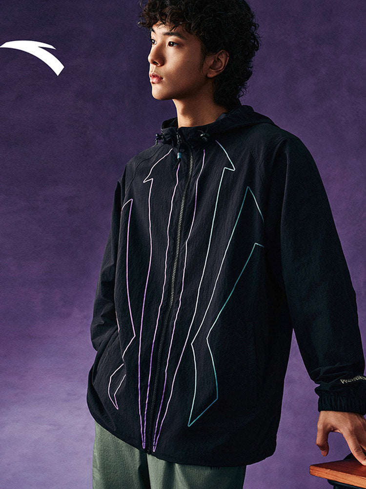 ANTA カイリーアービング グラデーション シールド フーデッドジャケット | ANTA Kyrie Irving Gradient Shield Hooded Jacket