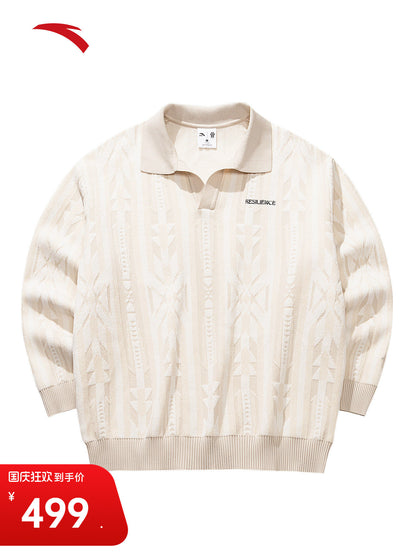 ANTA カイリーアービング ポロカラーニット | ANTA Kyrie Irving Polo Collar Knit Pullover