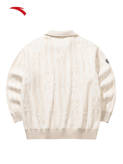 ANTA カイリーアービング ポロカラーニット | ANTA Kyrie Irving Polo Collar Knit Pullover