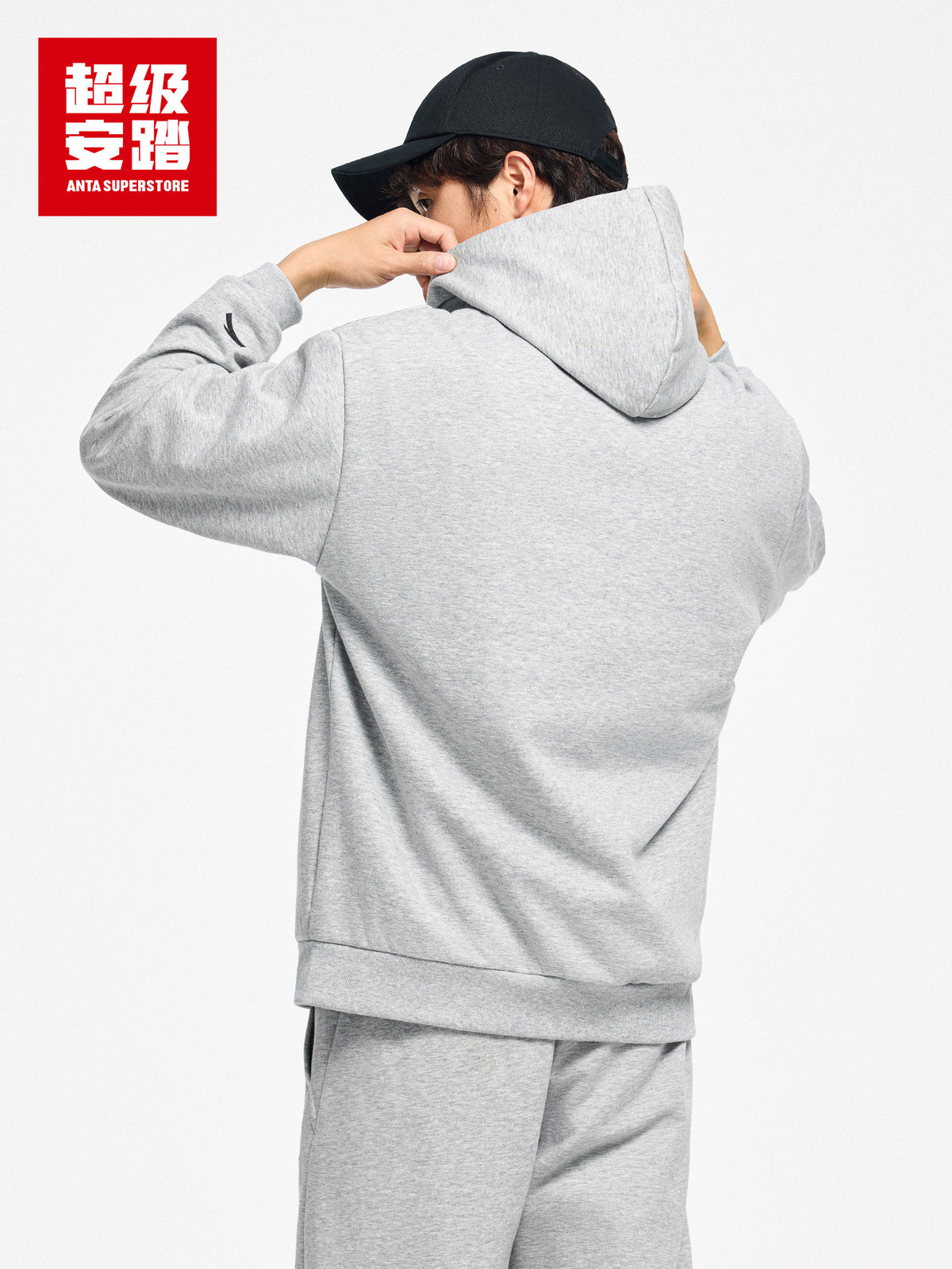 ANTA カイリーアービング 裏起毛 フーデッド カーディガン | ANTA Kyrie Irving Fleece-Lined Hooded Cardigan